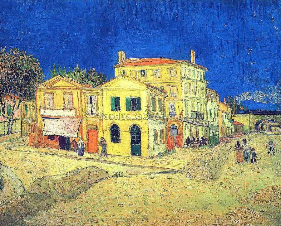 文森特在阿尔勒的房子，黄房子 - 文森特·威廉·梵高